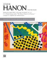 Junior Hanon piano sheet music cover Thumbnail